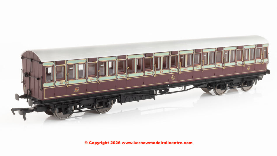 E86029 EFE Rail 54ft non-Corridor Third Caledonian Railway Plum