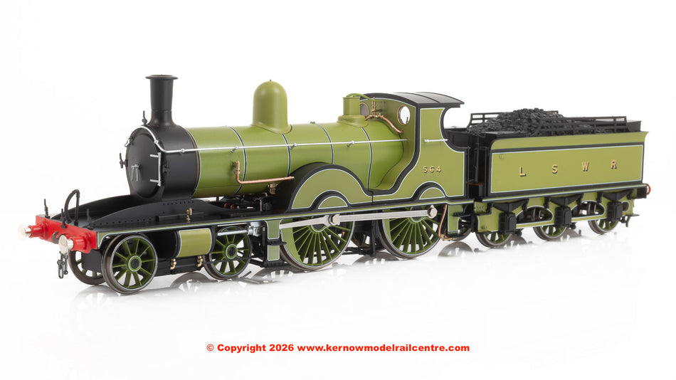 E85023SF EFE Rail Adams Class T3 4-4-0 Steam Loco - 564 - LSWR