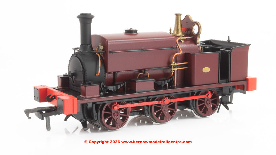 960508 Rapido Manning Wardle L Class - Plain Red