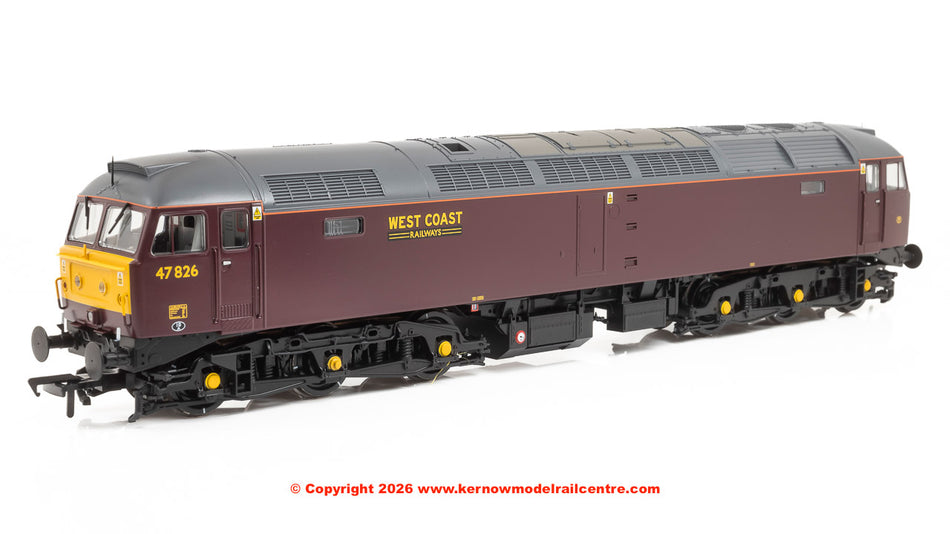 35-431SFX Bachmann Class 47/4 Diesel 47 826 WCRC Maroon