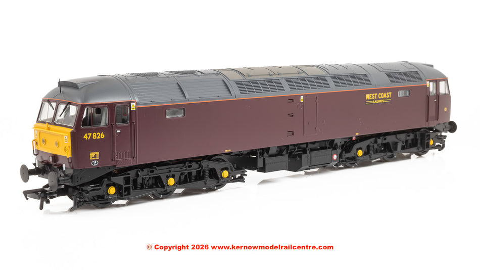 35-431 Bachmann Class 47/4 Diesel 47 826 WCRC Maroon