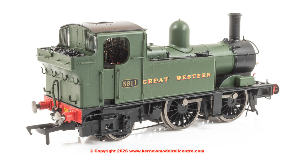 4S-006-050D Dapol 58XX Steam Loco - 5811 - GWR Green