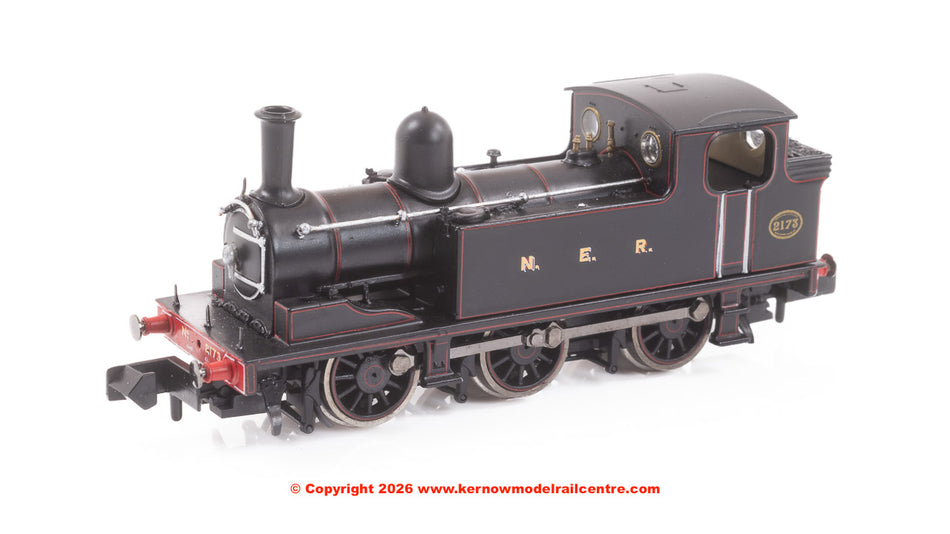 2S-072-001 Dapol J72 Steam Loco 0-6-0 2173 NER Lined Black