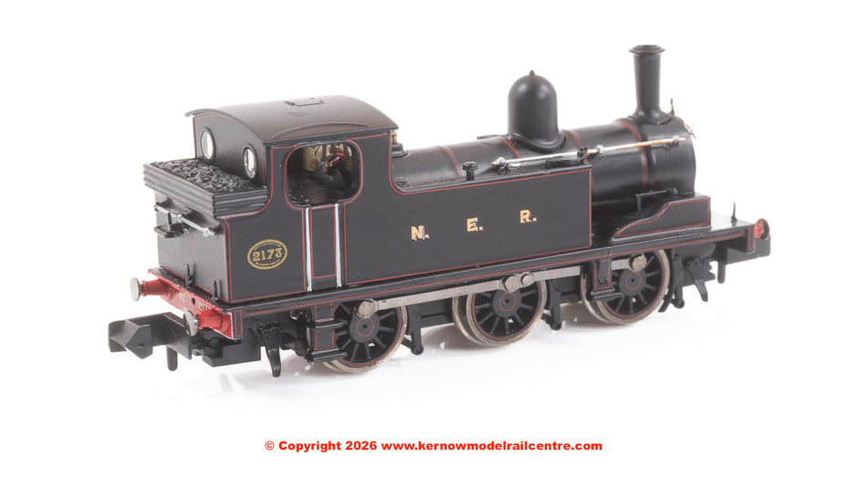 2S-072-001 Dapol J72 Steam Loco 0-6-0 2173 NER Lined Black
