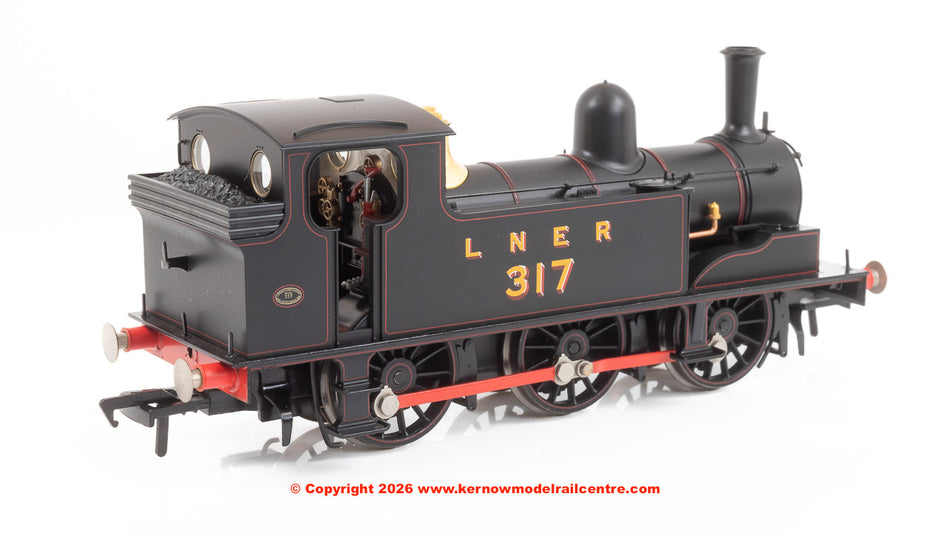31-066SF Bachmann NER E (J71) Tank 317 LNER Lined Black