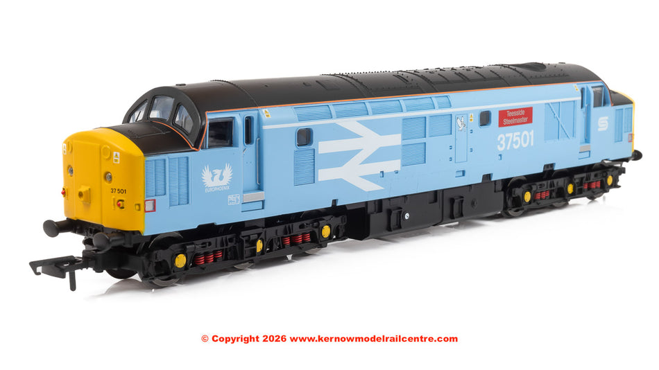 R30545TXS Hornby Railroad British Steel Class 37 Teesside Steelm