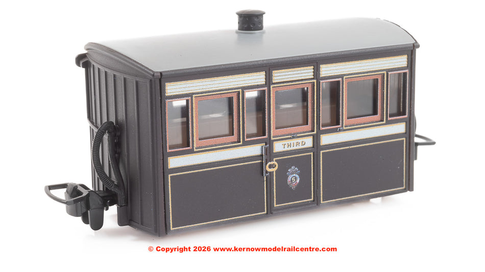 GR559 Peco FR 'Bug Box’ Coach 3rd Class, Victorian Livery, No. 5