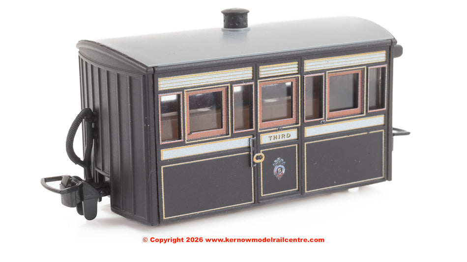 GR559 Peco FR 'Bug Box’ Coach 3rd Class, Victorian Livery, No. 5