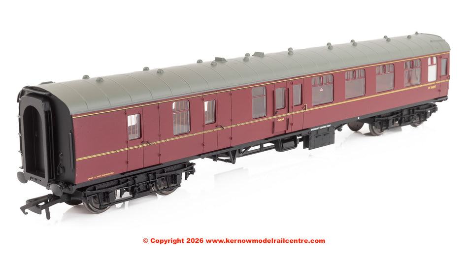 R40514 Hornby BR MK1 Brake Corridor 2nd BSK Coach number W34897