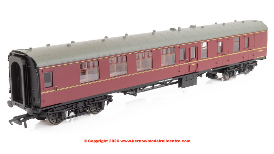 R40514 Hornby BR MK1 Brake Corridor 2nd BSK Coach number W34897