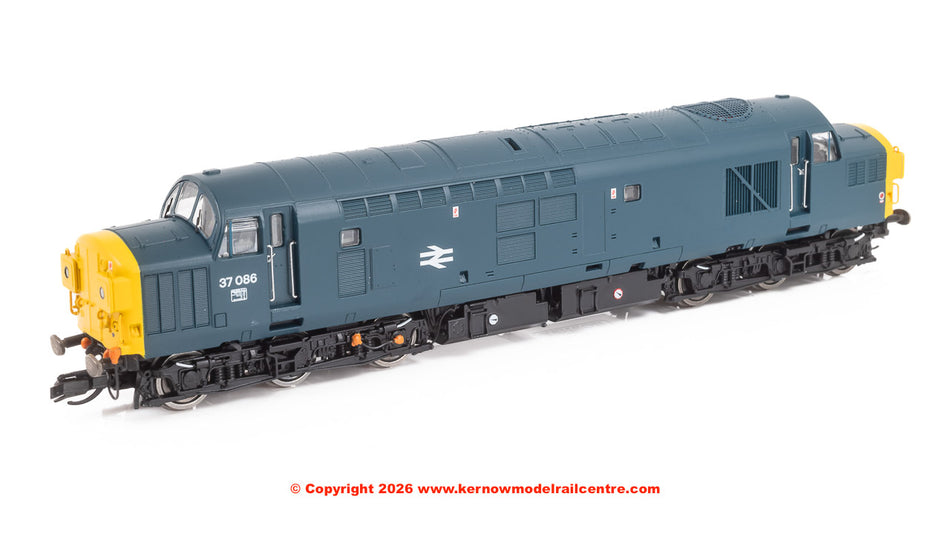 TT3057M Hornby Class 37 Diesel Loco - 37 086 - BR Blue