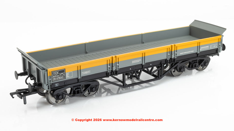 E87119 EFE Rail BR YCV 'Turbot' Bogie Ballast Wagon BR Engineers
