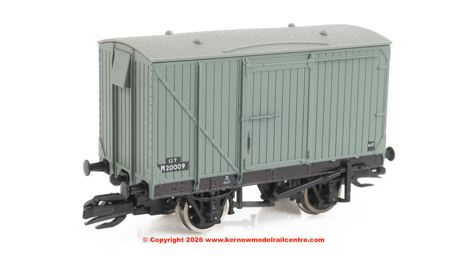 TTR61302 Peco LMS/BR 9ft WB Van - Unfitted - Pack of 6