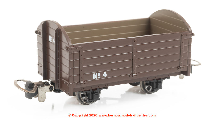 990001 Rapido Dropside Open - Plain Brown No.4