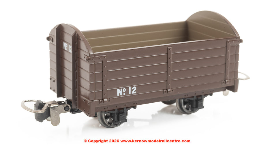 990002 Rapido Dropside Open - Plain Brown No.12