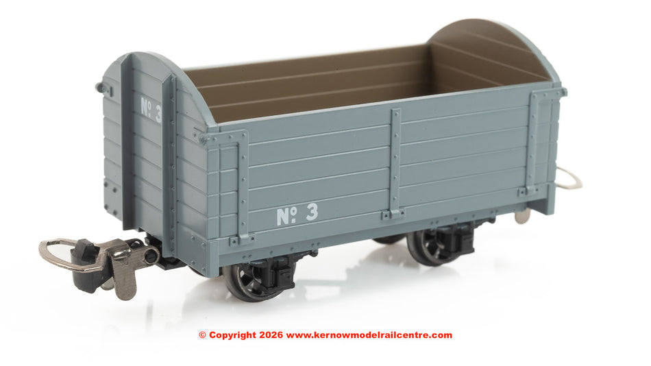 990004 Rapido Dropside Open - Plain Grey No.3