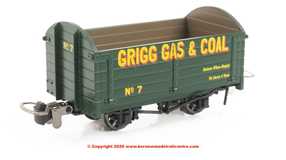 990006 Rapido Dropside Open - Grigg Gas & Coal No.7