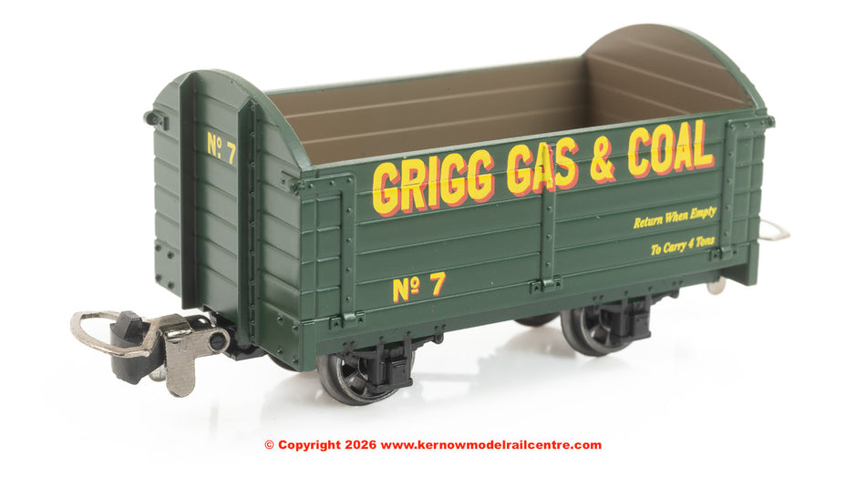 990006 Rapido Dropside Open - Grigg Gas & Coal No.7