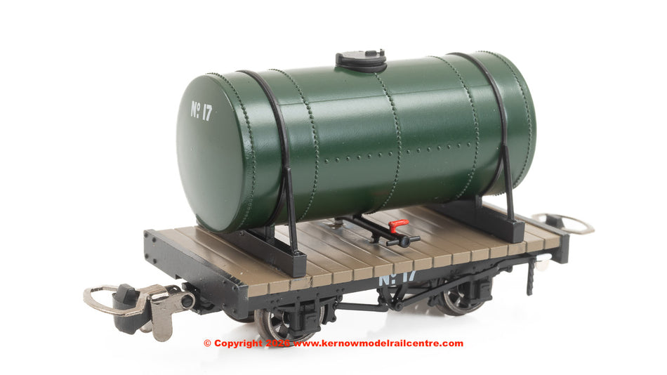 990102 Rapido Cylindrical Tank - Plain Green No.17