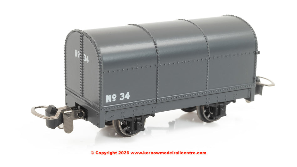 990203 Rapido Gunpowder Van - Plain Dark Grey No.34