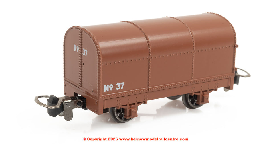990204 Rapido Gunpowder Van - Plain Rusty Brown No.37