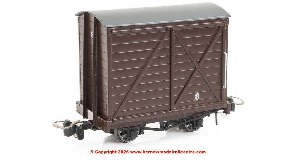 990302 Rapido Covered Van - Plain Brown No.8