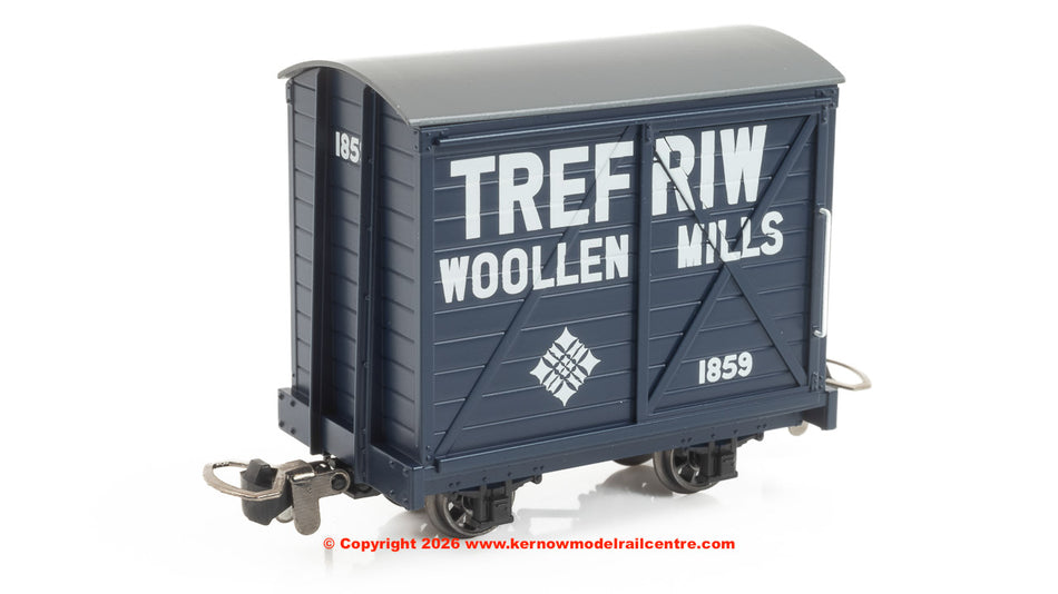 990306 Rapido Covered Van - Trefriw Woolen Mills No.1859