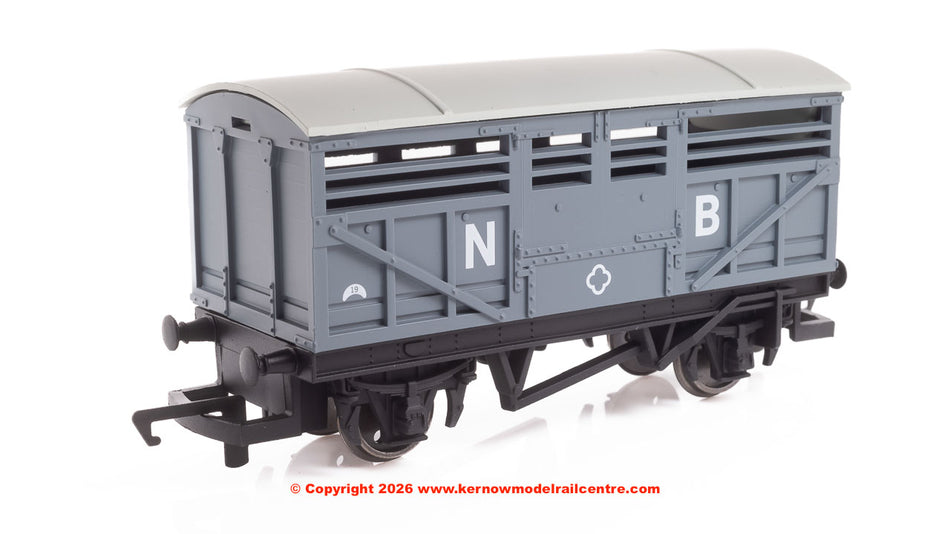R60349 Hornby Railroad Cattle Wagon - NB Grey