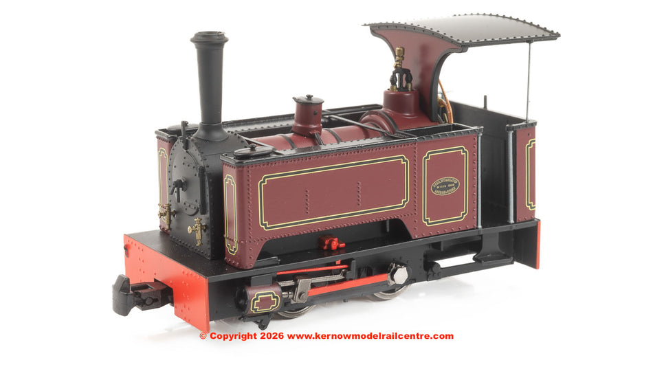986006 Rapido Kerr Stuart Sirdar - Lined Maroon
