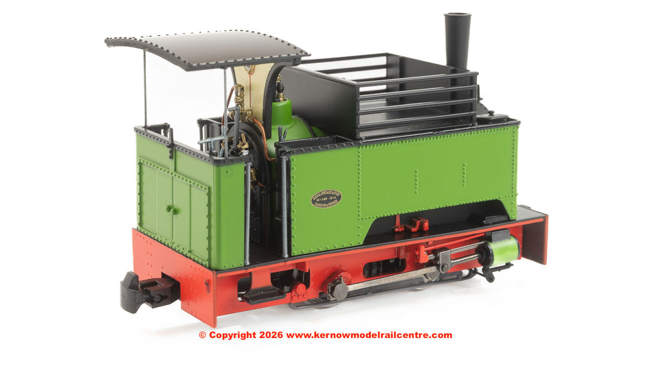 986507 Rapido Kerr Stuart Sirdar - Plain Green - DCC Fitted
