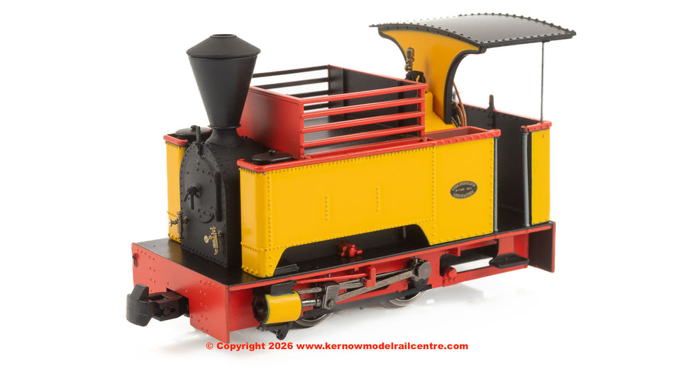 986508 Rapido Kerr Stuart Sirdar - Plain Yellow - DCC Fitted