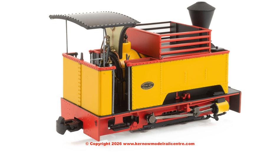 986508 Rapido Kerr Stuart Sirdar - Plain Yellow - DCC Fitted