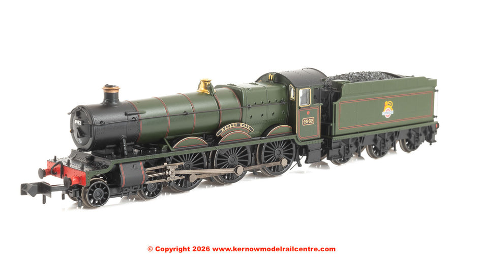 372-010SF Graham Farish GWR 49XX 4962 Ragley Hall BR Lined Green