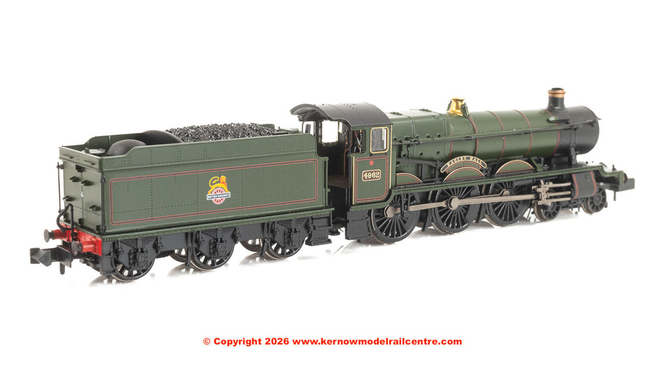 372-010SF Graham Farish GWR 49XX 4962 Ragley Hall BR Lined Green