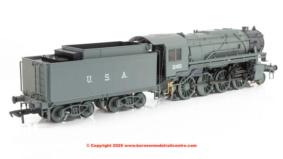 926502 Rapido USATC S160 No.2415 - Wartime Grey - DCC SOUND