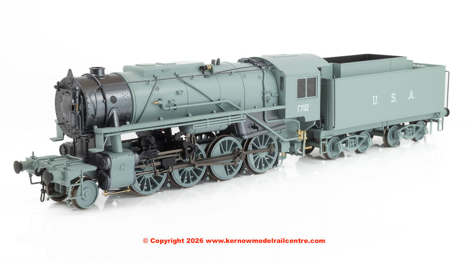 926503 Rapido USATC S160 No.1712 - Wartime Grey - DCC SOUND