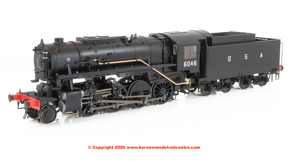 926007 Rapido USATC S160 No.6046 - Black as Preserved