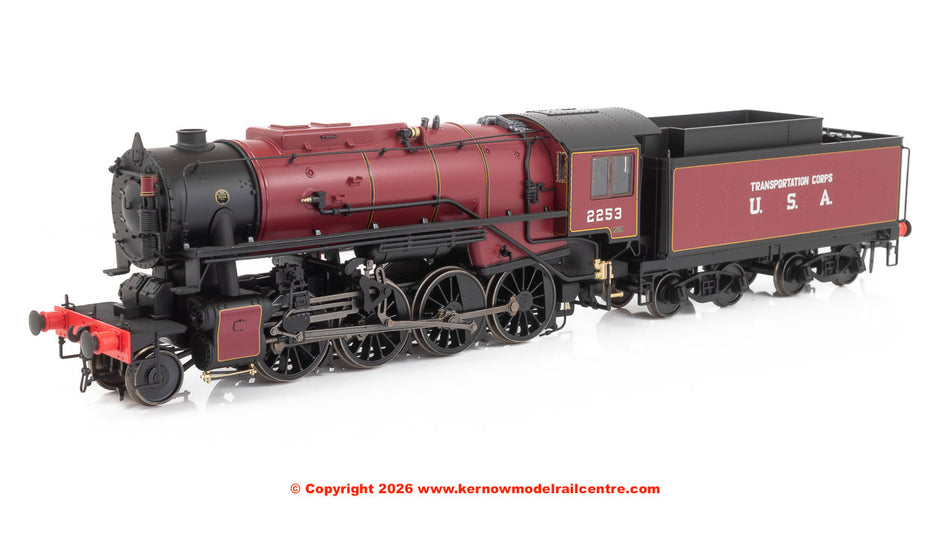926008 Rapido USATC S160 No.2253 Omaha - Maroon as Preserved