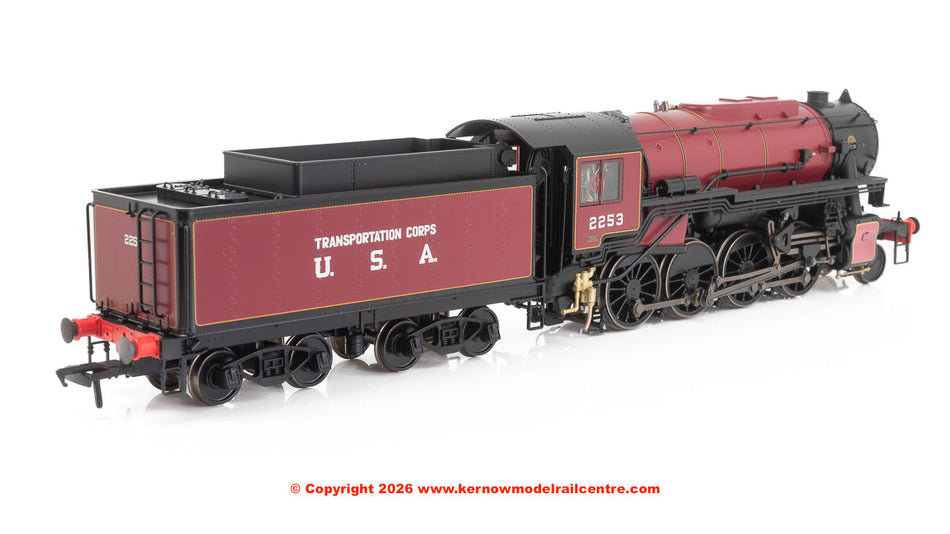 926008 Rapido USATC S160 No.2253 Omaha - Maroon as Preserved