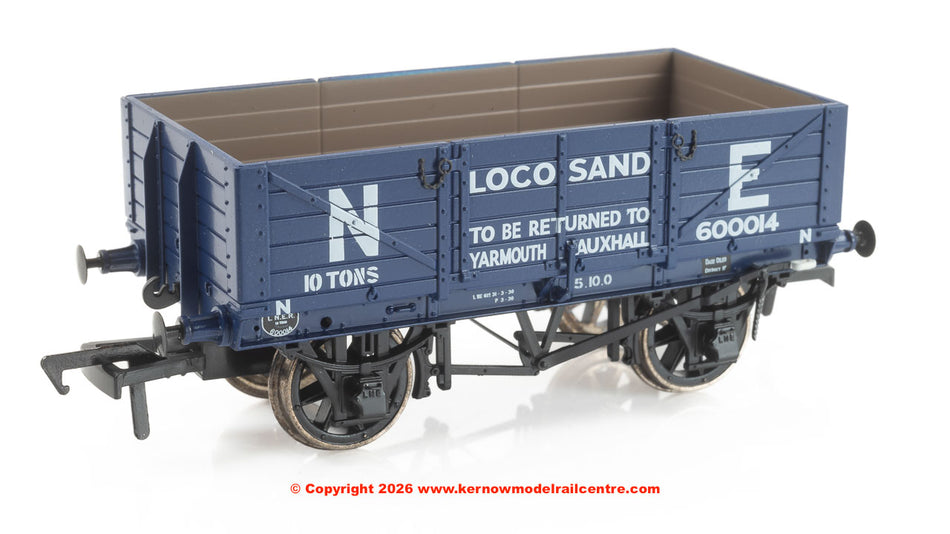 972014 Rapido GER Dia.17 5-plank - LNER Loco Sand No.600014