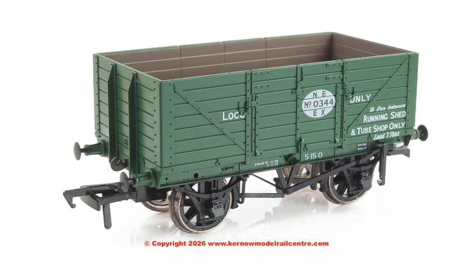 973007 Rapido GER Dia.48 7-plank - LNER Loco No.0344