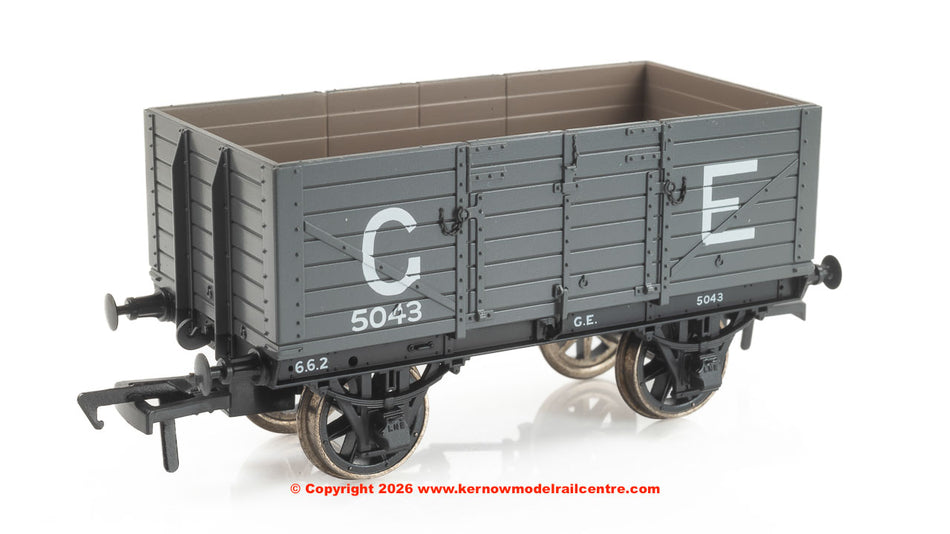 973010 Rapido GER Dia.48 7-plank - GER (As Preserved) No.5043