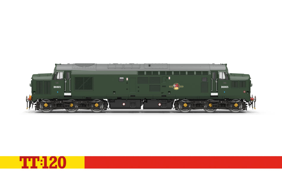 TT3063M Hornby Class 37 Diesel Loco - D6865 - BR Green