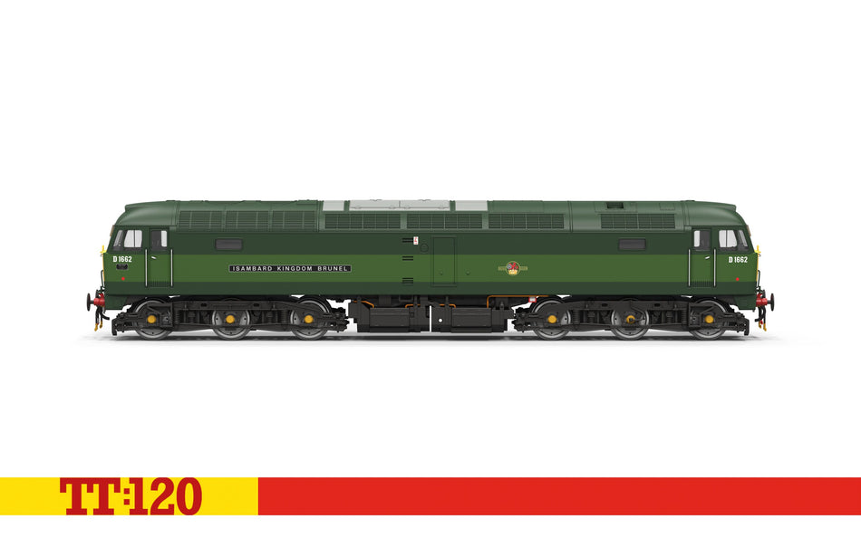 TT3096M Hornby Class 47 Diesel Loco - D1662 named Isambard Kingdom Brunel - BR Green