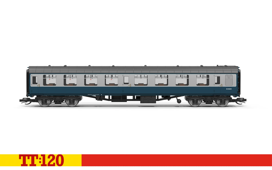 TT4097A Hornby Mk1 Tourist Second Open Coach TSO - M4945 - BR Blue and Grey