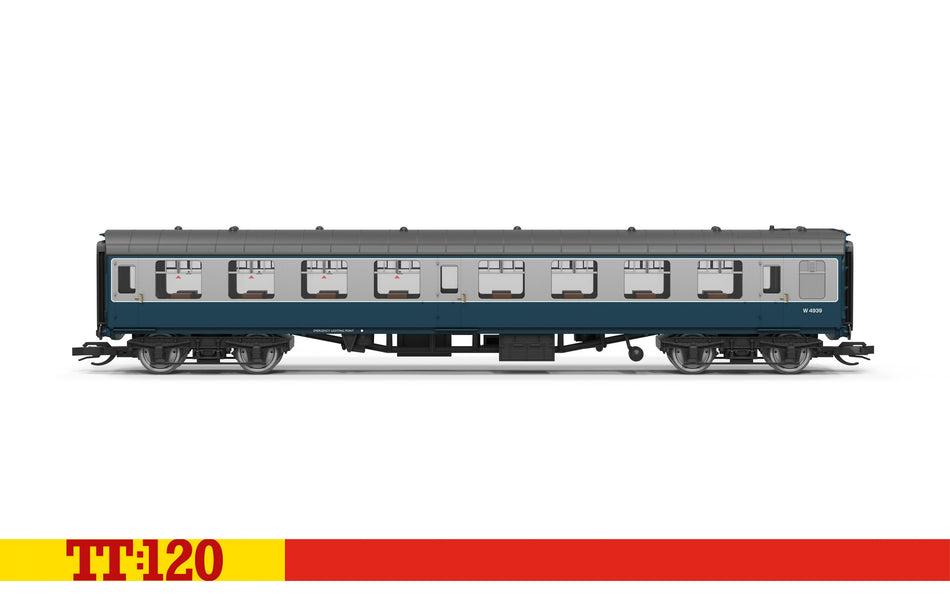 TT4097B Hornby Mk1 Tourist Second Open Coach TSO - W4939 - BR Blue and Grey