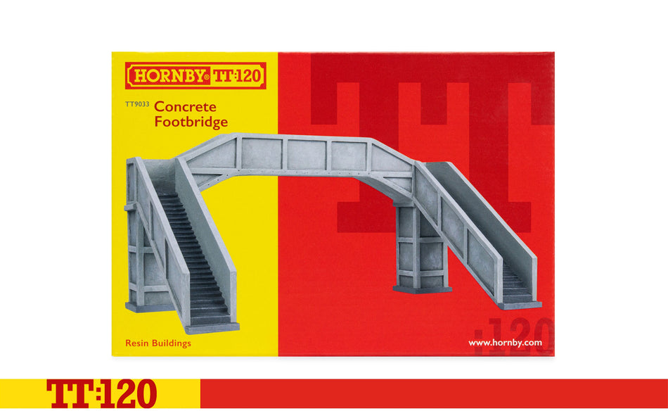 TT9033 Hornby Concrete Footbridge