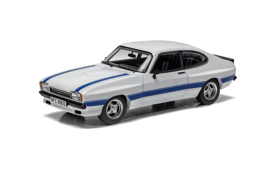 VA15412 Corgi Vanguards Ford Capri Mk2 3.0S Spezial X-Pack - Diamond White