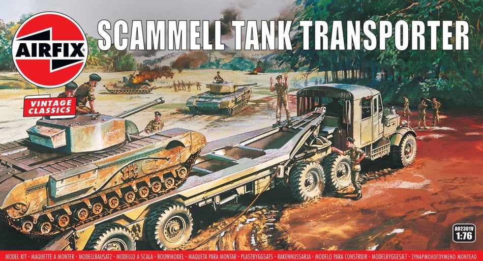 A02301V Airfix Scammel Tank Transporter Model Kit