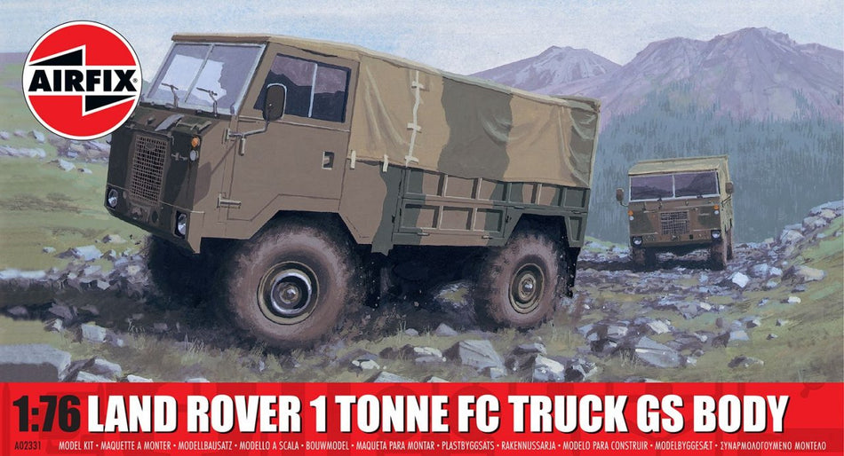 A02331 Airfix Landrover 1 Tonne FC Truck GS Body 1:76 Scale Kit